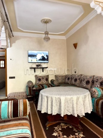 appartements-a-louer-a-route-dagadir-essaouira-2-pieces-salon-traditionnel-et-porte-blindee-big-3
