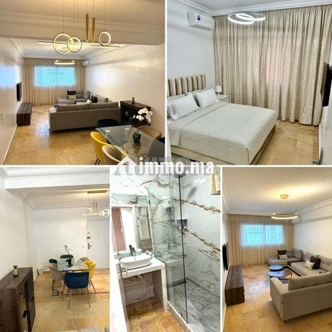 شقة حديثة نضيفة مفروشة ل الكراء في منطقة أكدال - Location Immobilier - Rabat - photo 1