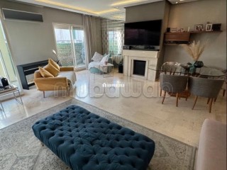 Superbe appartement à vendre à Racine. Surface de 165 m². Bien meublé - Appartement à vendre - Casablanca