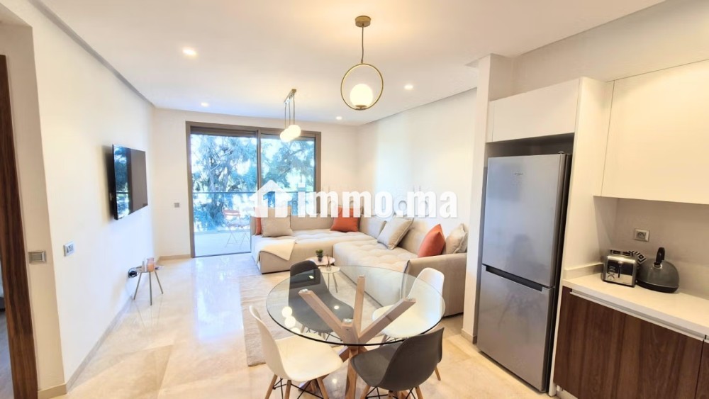 Appartement rez de jardin meublé en location à Menzeh - Location Immobilier - Rabat - photo 2