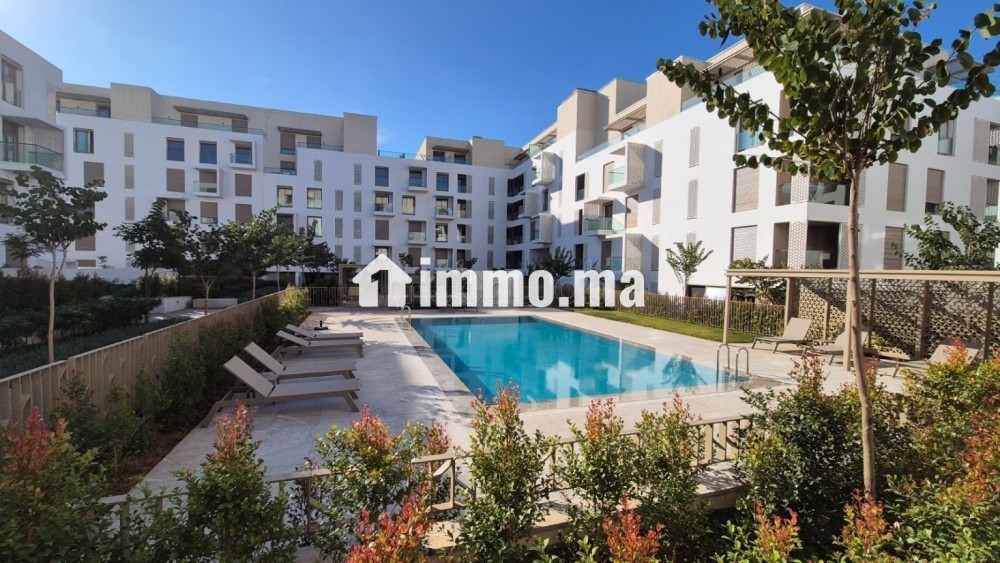 Appartement rez de jardin meublé en location à Menzeh - Location Immobilier - Rabat - photo 6
