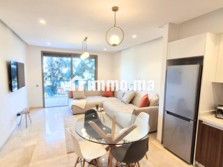 Appartement rez de jardin meublé en location à Menzeh - Appartement à louer - Rabat