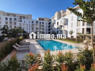 Appartement rez de jardin meublé en location à Menzeh - Appartement à louer - Rabat
