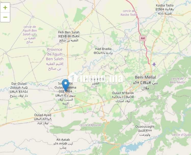 Terrain 4200 m² – Souk Sebt Oulad Nemma - Vente Immobilier - Beni Mellal - photo 3