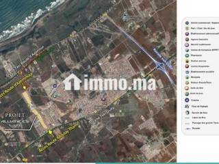 بقعة للاستثمار واجهتين و3 طوابق ومكازات ولاكاف - Terrain à vendre - Casablanca