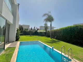 Villa fin de bande résidence fermée - Villa à vendre