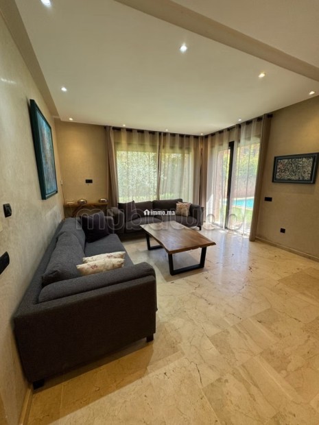 Villa de haut standing à louer à Route de l'Ourika. Superficie 240 m². Bien meublé - Location Immobilier - Marrakech - photo 5