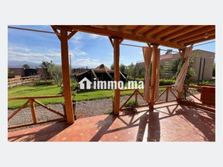 Magnifique Villa Ferme titrée route Tahannaout Marrakech - Villa à vendre