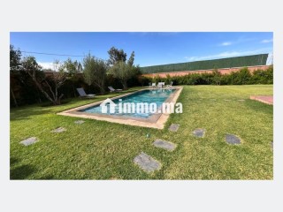 Magnifique Villa Ferme titrée route Tahannaout Marrakech - Villa à vendre