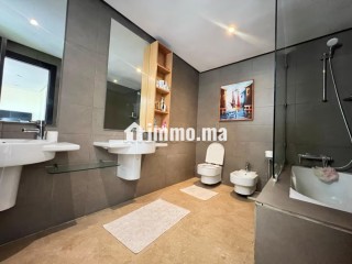 Bouskoura VILLE VERTE: Vente Duplex Avec Grand Jardin - Appartement à vendre