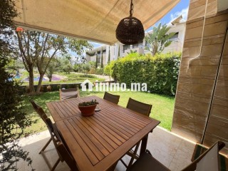 Bouskoura VILLE VERTE: Vente Duplex Avec Grand Jardin - Appartement à vendre