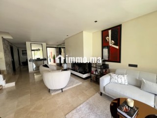 Bouskoura VILLE VERTE: Vente Duplex Avec Grand Jardin - Appartement à vendre