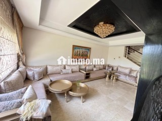 Bouskoura VILLE VERTE: Vente Duplex Avec Grand Jardin - Appartement à vendre