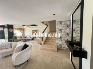Bouskoura VILLE VERTE: Vente Duplex Avec Grand Jardin - Appartement à vendre