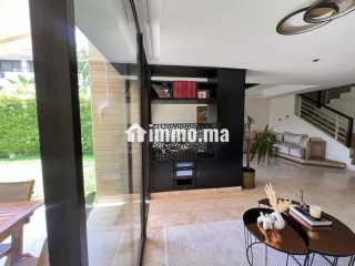 Bouskoura VILLE VERTE: Vente Duplex Avec Grand Jardin - Appartement à vendre