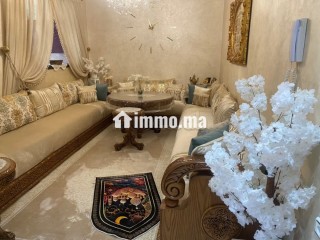 Appartement à vendre à Martil. Superficie 65 m². Salon traditionnel marocain, résidence sécurisée - Appartement à vendre - Martil