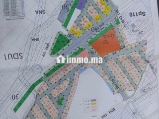 بقع أرضية للبيع مسلمة في تجزئة ملاك عيسى - Terrain à vendre - Tanger
