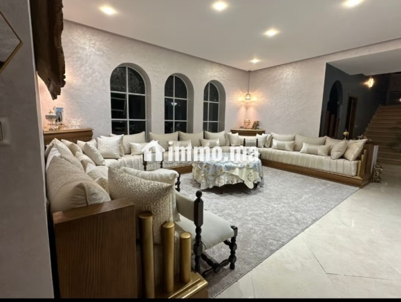 Magnifique villa à louer à M'nar. 5 chambres. Meublé - Location Immobilier - Tanger - photo 2