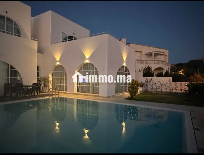 Magnifique villa à louer à M'nar. 5 chambres. Meublé - Location Immobilier - Tanger - photo 4