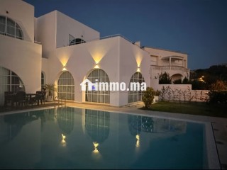 Magnifique villa à louer à M'nar. 5 chambres. Meublé - Villa à louer - Tanger