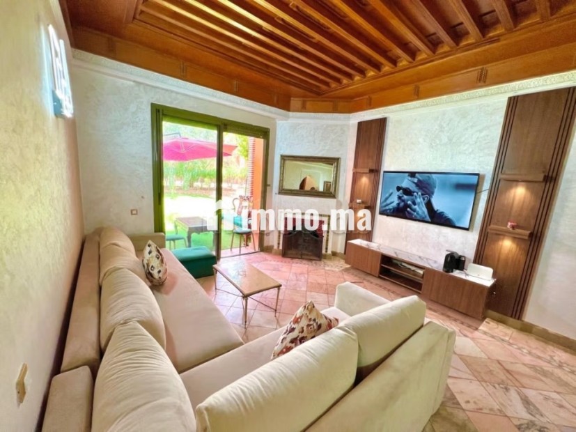 Très bel appartement TT RÉNOVÉ en location à Ennakhil Palmeraie. 2 chambres. Meublé - Location Immobilier - Marrakech - photo 3