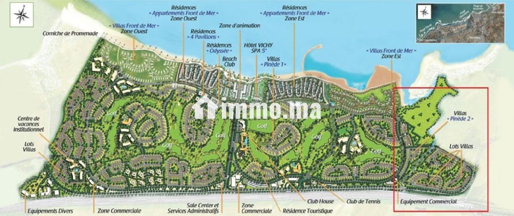 Superbe lot de terrain à vendre à Bouznika Golf Be - Vente Immobilier - Bouznika - photo 8