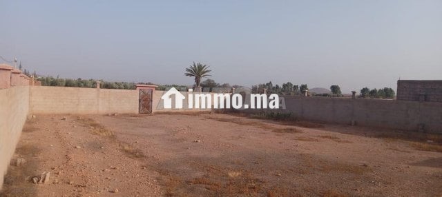 Terrain Villa 16km Marrakech bon afir - Vente Immobilier - Marrakech - photo 1