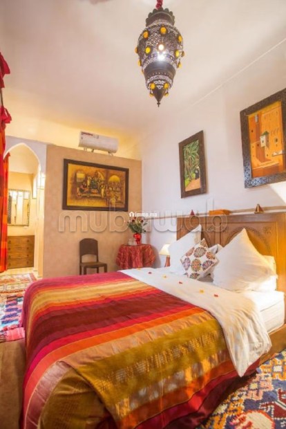 Vente riad maison d’hote renovee titree de 260m² hab avec 6 chambres à bab doukkala marrakech medina - Vente Immobilier - Marrakech - photo 5