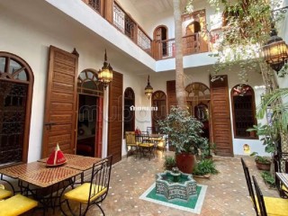Vente riad maison d’hote renovee titree de 260m² hab avec 6 chambres à bab doukkala marrakech medina - Maison à vendre - Marrakech