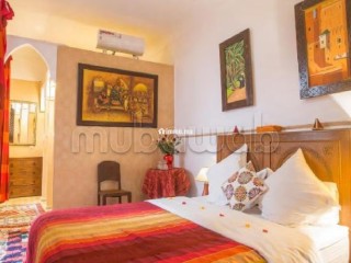 Vente riad maison d’hote renovee titree de 260m² hab avec 6 chambres à bab doukkala marrakech medina - Maison à vendre - Marrakech