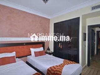 Location appartement meublé situé dans une belle résidence sécurisée et fermée - Appartement à louer - Marrakech