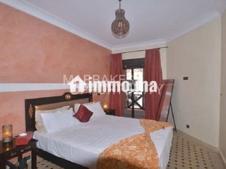 Location appartement meublé situé dans une belle résidence sécurisée et fermée - Appartement à louer - Marrakech