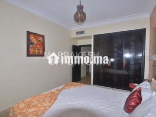 Location appartement meublé situé dans une belle résidence sécurisée et fermée - Appartement à louer - Marrakech