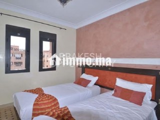 Location appartement meublé situé dans une belle résidence sécurisée et fermée - Appartement à louer - Marrakech