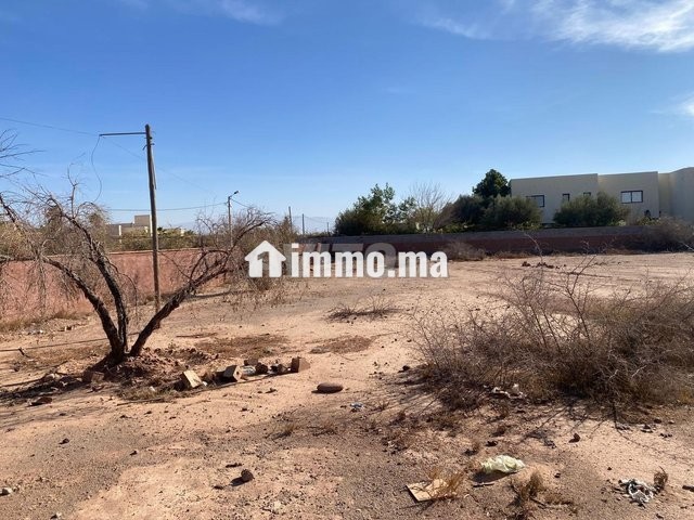 Terrain à vendre avec permis de construire villa - Vente Immobilier - Marrakech - photo 2