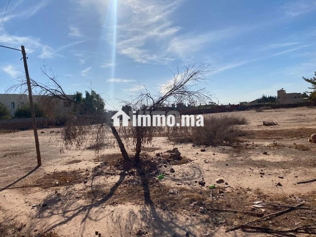 Terrain à vendre avec permis de construire villa - Vente Immobilier - Marrakech - photo 3