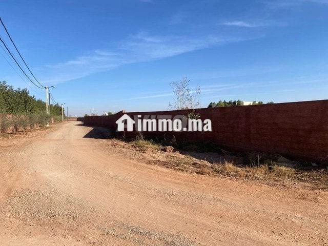 Terrain à vendre avec permis de construire villa - Vente Immobilier - Marrakech - photo 7