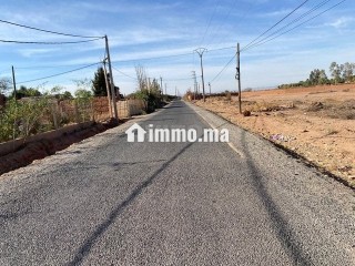 Terrain à vendre avec permis de construire villa - Terrain à vendre - Marrakech