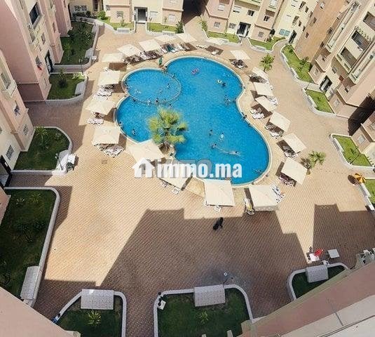شقة سفلية بمكيف مسبح وكراج - Location Vacances - Mohammedia - photo 1