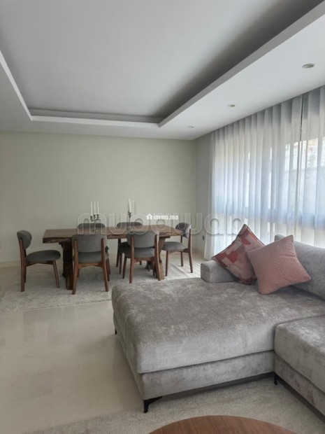Top appartement meublé terrasse à louer à ain diab - Location Immobilier - Casablanca - photo 4