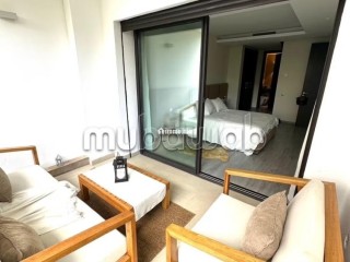 Top appartement meublé terrasse à louer à ain diab - Appartement à louer - Casablanca