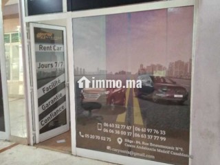 Magasin 12m maarif coté rue de jura - Local commercial à louer - Casablanca