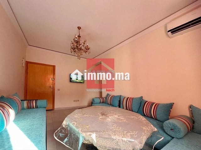 شقة مفرشة بالبالكو للكراء الشهري قرب مرجان - Location Immobilier - Marrakech - photo 1