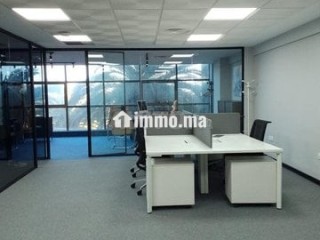Plateau Bureau de 97 m² Bien Équipé au Parc - Bureau à louer - Mohammedia