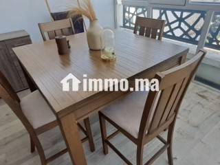 Studio meublé avec terrasse à gauthier - Appartement à louer - Casablanca