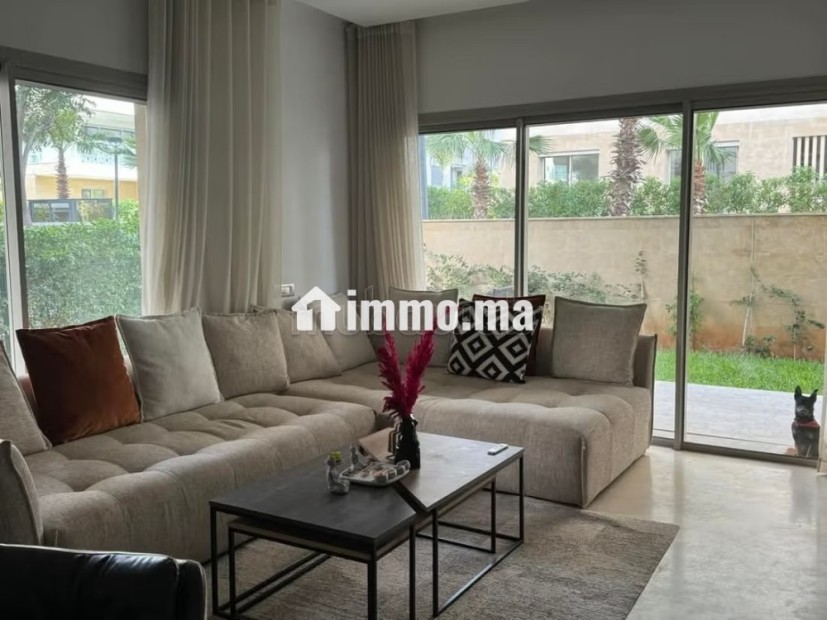 REZ DE JARIDN meublé à la location à CFC - Location Immobilier - Casablanca - photo 2