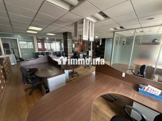 Bureau aménagé Rahal Meskini ancien cbt assurance - Bureau à vendre - Casablanca