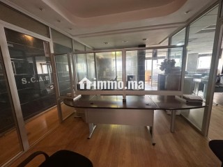 Bureau aménagé Rahal Meskini ancien cbt assurance - Bureau à vendre - Casablanca