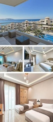 Appartement de Luxe Piscine et Vue Wmer - Location Vacances - Tanger - photo 3