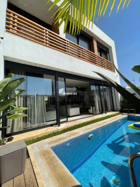 Splendide VILLA meublée à LOUER a Harhoura - Location Immobilier - Temara - photo 1